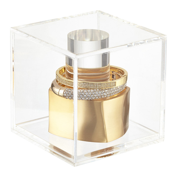 container store acrylic bracelet box gift idea