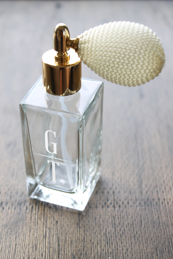 Unique Gift Etsy Personalized Antiuque Style Perfume Bottle