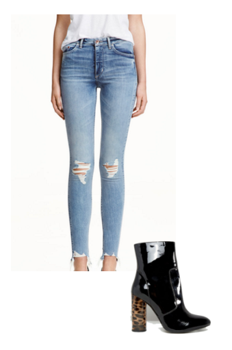 ripped-hem-jeans-sock-ankle-boots