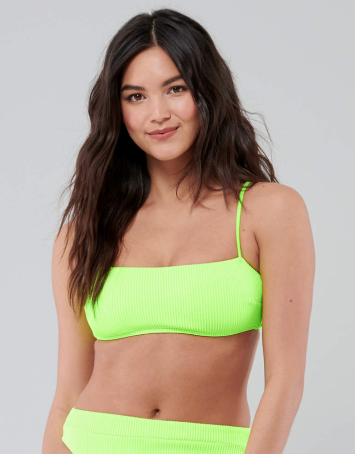 hollister neon bikini