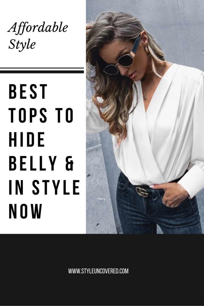Best Tops to Hide a Belly that are Currently On Trend