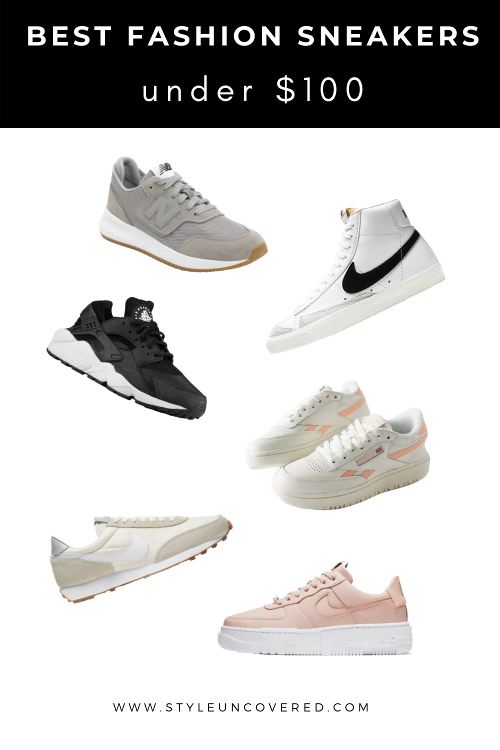 Cool sneakers on sale under 100
